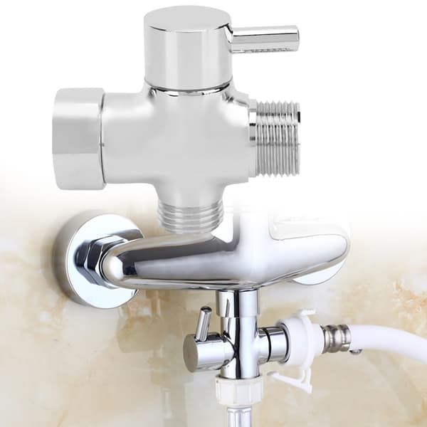 Treveis avleder for servant, solid messing universal standard vannstrømskontrolladapter med ventilkjernestrukturdesign, korrosjon
