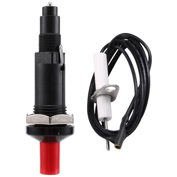Piezo Ignition Set with Cable 1000 mm Long Push Button Kitchen for Gas Stoves Ovens