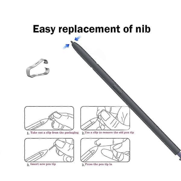 Compatible with Samsung Galaxy S26 Ultra S948 Replacement Stylus Touch Screen Pen with 5 Nibs (No Logo)