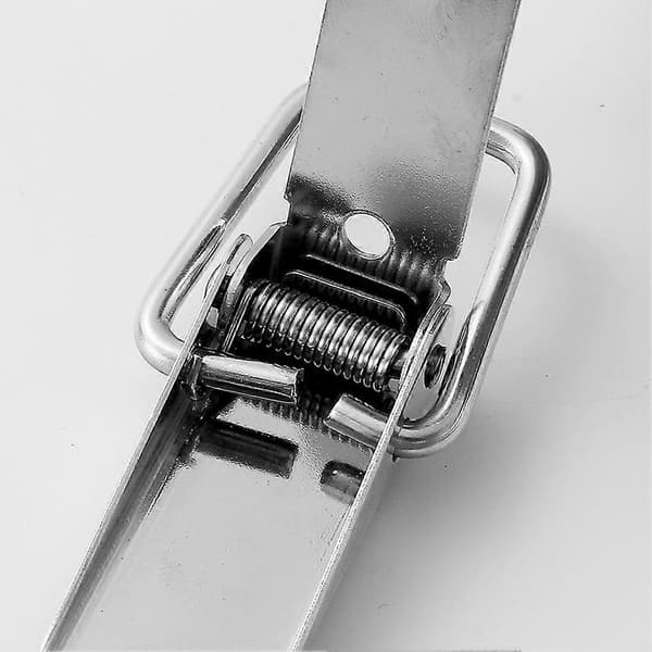 4 pcs 90 Degree Hasp Bolt Spring Loaded Draw Latch