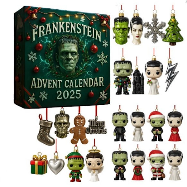Julkalender 2025 - Hulken (2D plan, julgransdekorationer) E E