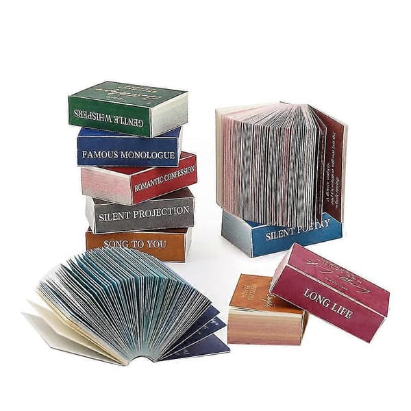 800 stk Vintage Scrapbooking Materiale, Mini Scrapbook-papir til Junk Journal Materiale, Lille Ordbog