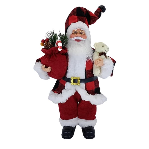 Christmas Decorations with Santa, Christmas Party Scene