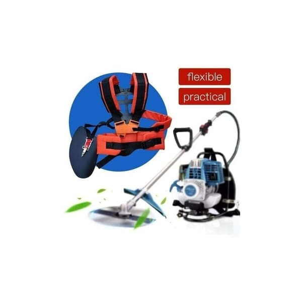 Adjustable Comfort Harness for Lawn Mowers and Garden Tools, Universal Shoulder Strap - Compatible with Most Brands