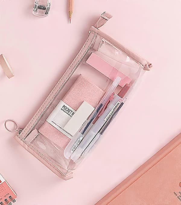Gjennomsiktig penal (Rosa)
