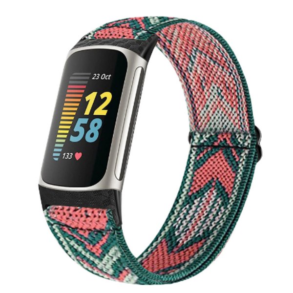 Erstatningsrem til Fitbit Charge5/6 Rød