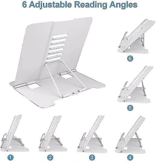 Metal Reading Stand. Cookbook Holder. Multifunctional Book Stand