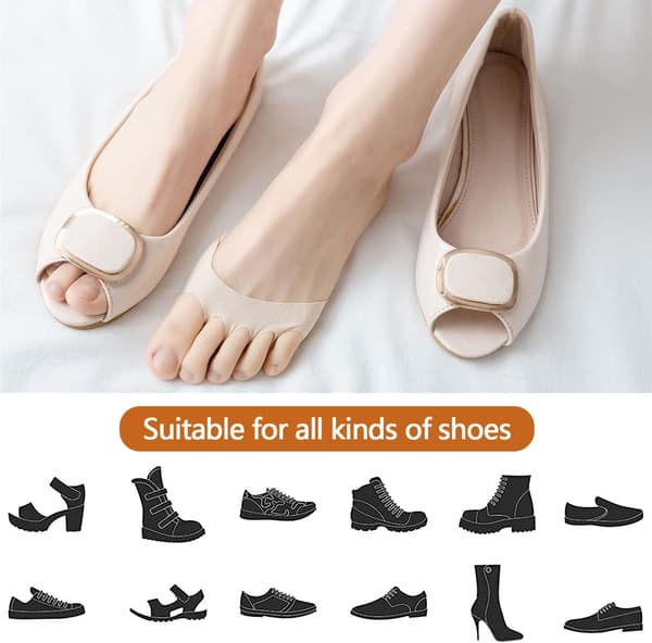 Plantar Pad, Halvsål til damesko, Plantar og hælpude