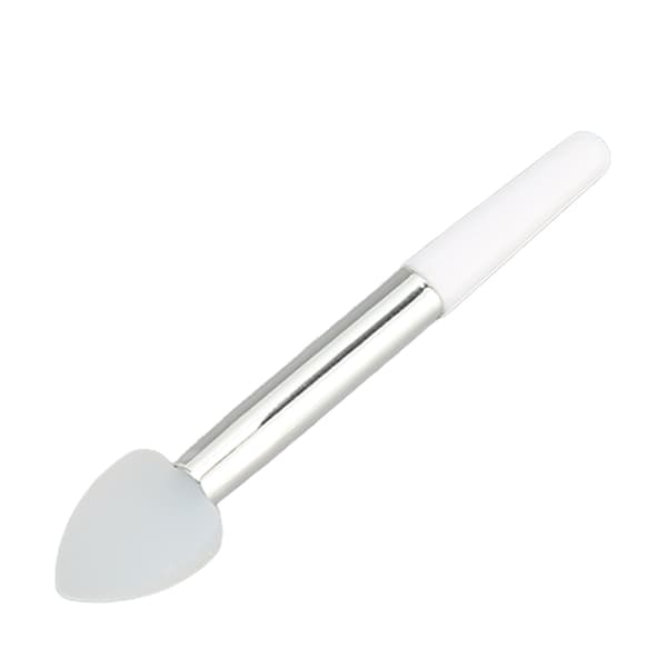 10 st Mini Silicone Makeup Brush Heart Shaped Portable Lip Mask Eyeshadow Applicators