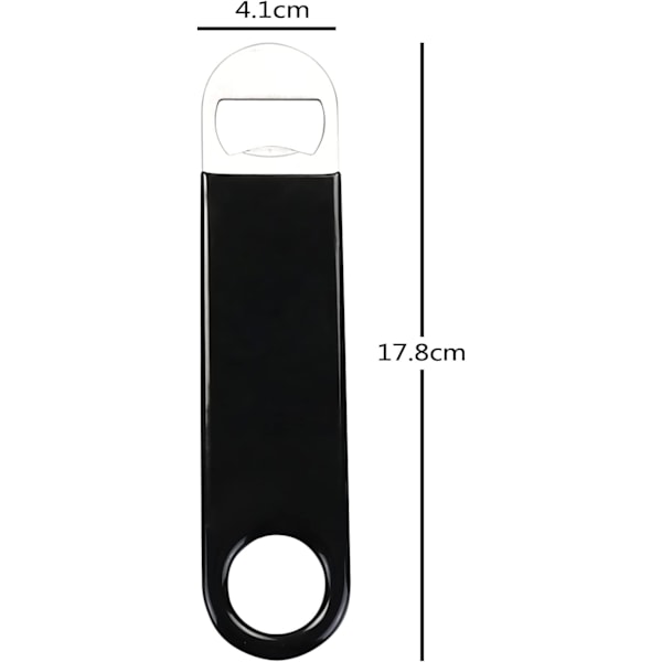 Pullonavaaja/Pullonavaaja 3 kpl Ruostumaton teräs 17,7 cm