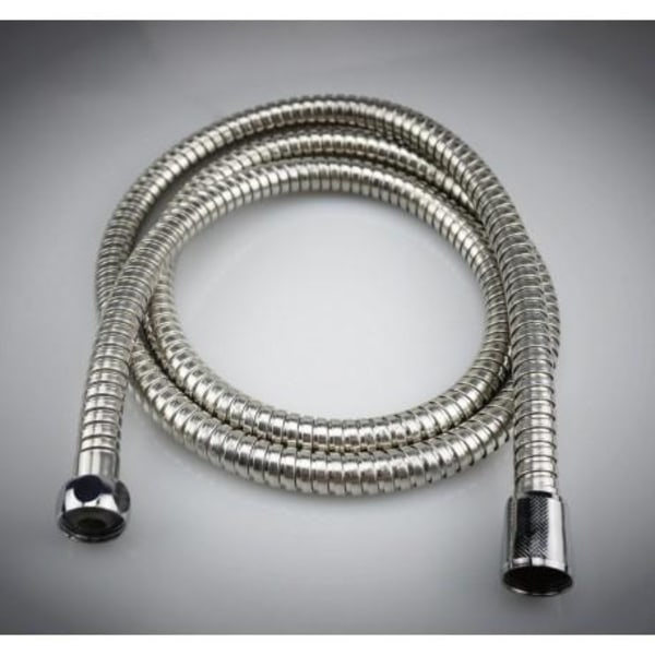 3m Duschslang - Duschslang i Rostfritt Stål Silver Silver