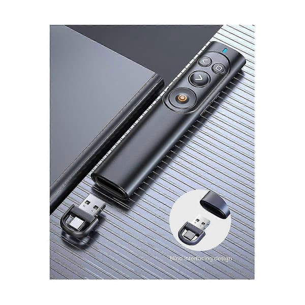 Portable 2.4g Wireless Presenter Remote Page Turner Suitable For Teaching Lecture Conference DB