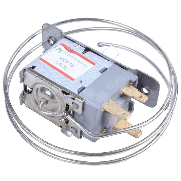 AC 220V-250V Volt 5(4)A 3-stifts 5,8 mm Dia Skaft Kylskåpstermostat