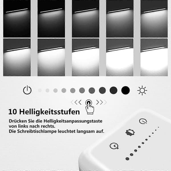 Pöytävalaisin LED himmennettävä 5 värissä ja 5 kirkkaustasolla hopea Silver