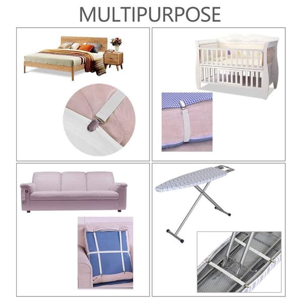 Ironing Board Cover Fasteners, Wrinkle-Free Around the Edges,