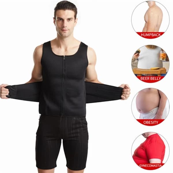 Body Shaper Kompressionsväst XL