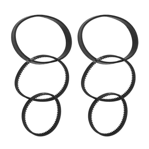 6 Pcs Replacement Vacuum Belts for Proheat 2x Revolution Cleaning Models 1986, 1964, 2007, 2007p