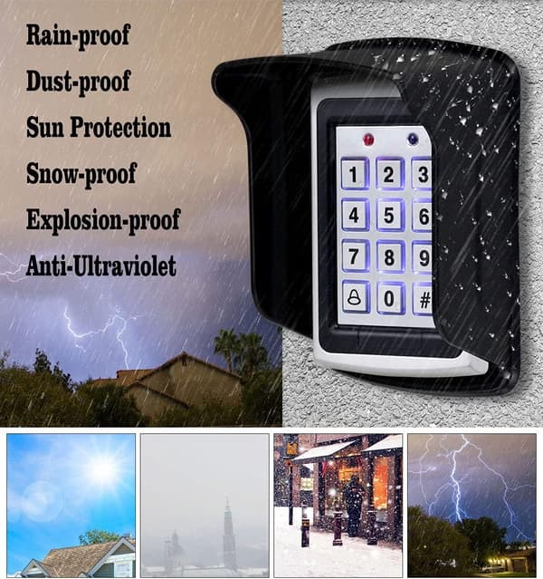 Rain Cover for RFID Keyboard Control/Doorbell Cover/Fine DXGHC