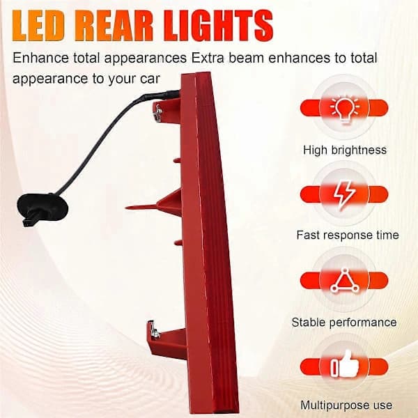 Rear Brake Light High Mounted Brake Light Third Brake Light Stop Lamp 8R0945097 for Q5 8R 2009-2017