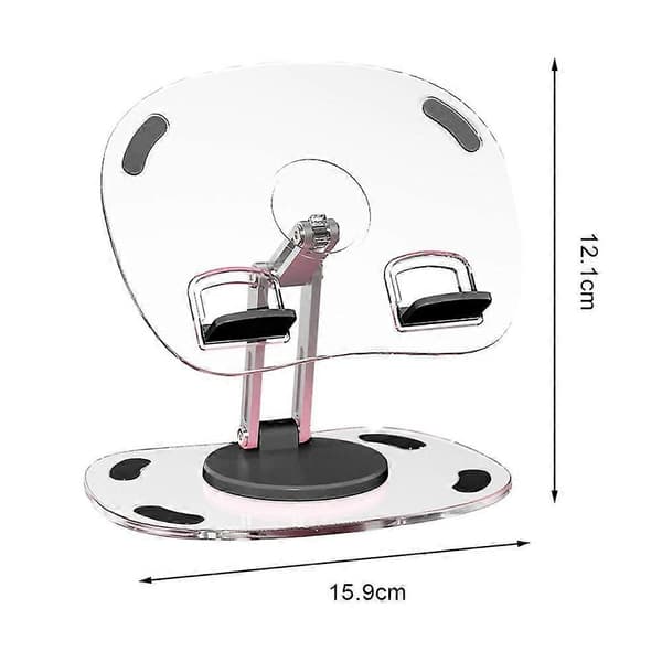 Desktop Stand 360-degree Smooth Rotation Adjustable Height Stable Support Foldable Lifting Lazy Mobile Phone Stand