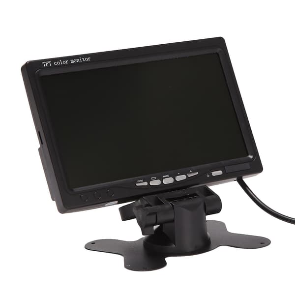 7 tommer TFT LCD-farve HD-skærm kompatibel med bil-CCTV-bakkamera-tilbehør