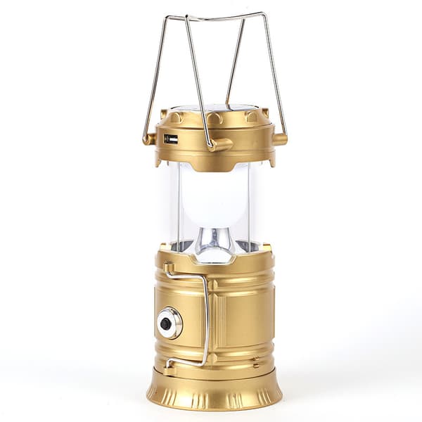 LED-campinglampe solcelle, vandtæt LED-campinglanterne/LED-campinglampe
