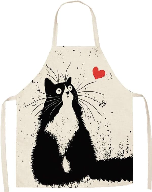 Søt tegneserie unisex kokkeforkle BBQ-forkle_tfrf