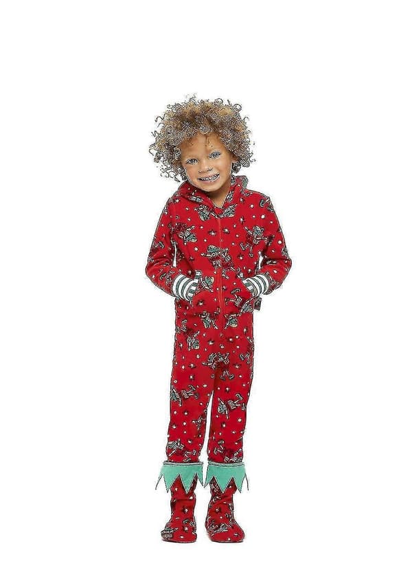 Matchende julepyjamassæt til børn 5T 5T