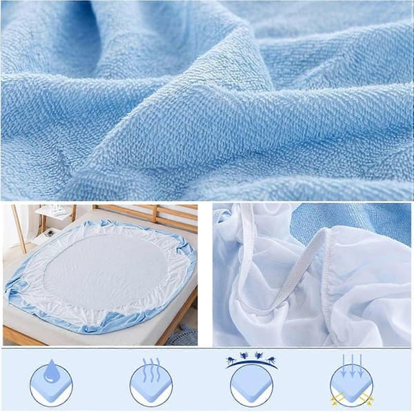Cotton Fitted Sheet 90 x 200 Protection (Pillowcase not included) Pink