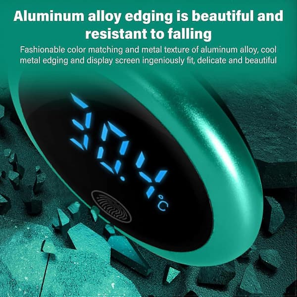Trådløs højpræcisions LCD digitalt termometer, med LED digitalt display, mini vandtermometer til dekoration til terrarium