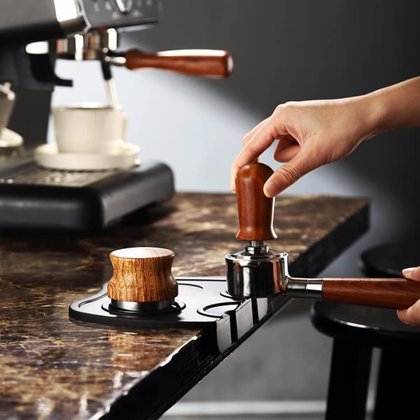 Silicone Corner Tamping Mat (Coffee Cat) DXGHC
