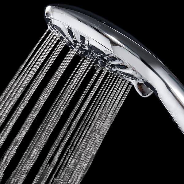 Högt tryck handhållet duschhuvud med 9 sprayinställningar