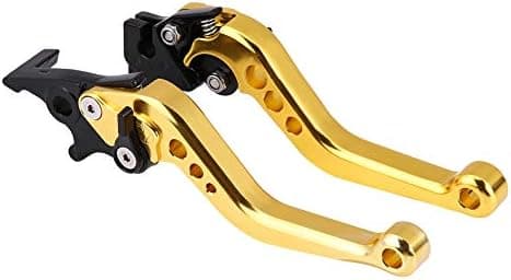 Pair Red CNC Aluminum Motorcycle Clutch Drum Brake Lever Handle
