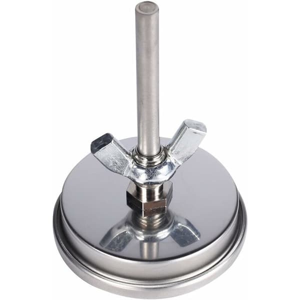 Rustfritt stål ovnstermometer grilltermometer røyketermometer 75℃ til 300℃ og 150℉ til 600℉ (Type B 300°C)