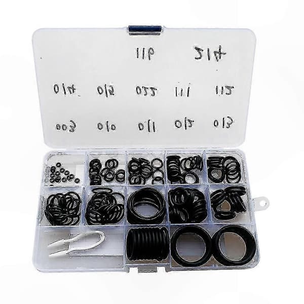 Scuba Tank Valve O-Ring Kit with Pick Tool, 170 Pieces