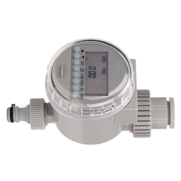 Solar Vanntimer Smart Automatisk Vanningskontrollsystem med LCD-skjerm for Hjemmehage