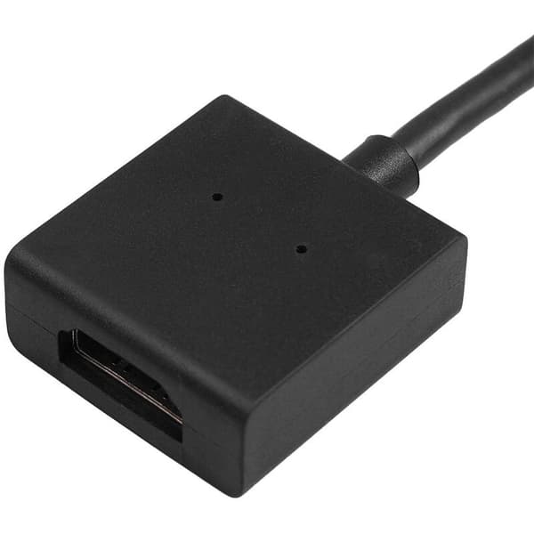 HD-hann til 4K-kompatibel forlengelseskabel 11 cm for TV-dekoder Pushbao-skjermadapter