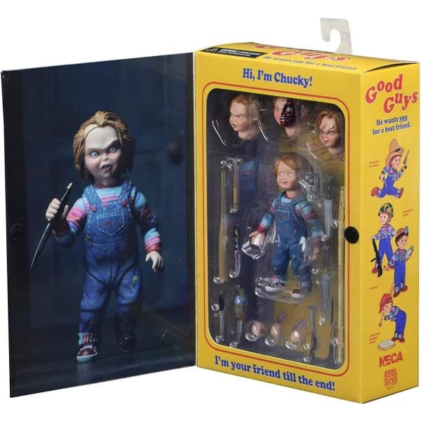 Chucky 42112 Toimintahahmo, Monivärinen, 18 cm