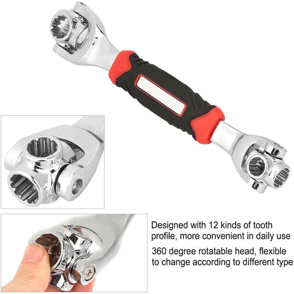 8-in-1 Multifunctional 360 Degree House Socket Set Wrench Tool Kit