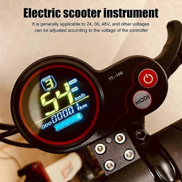 Elektrisk scooter instrumentdisplay til elektriske scooterdele