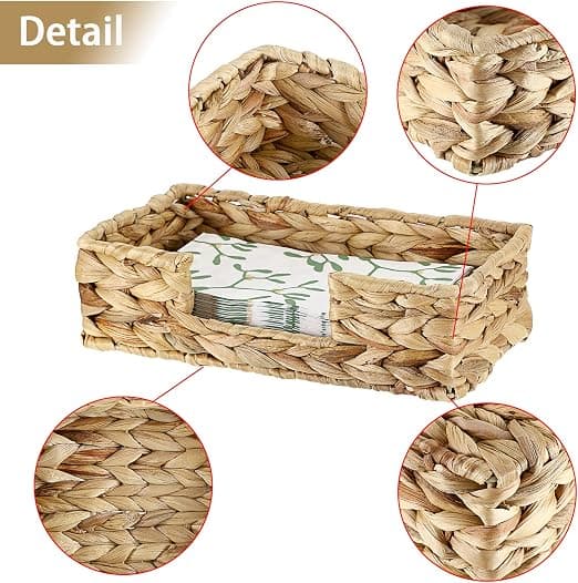 1 pc 24*13*7cm Rectangular Napkin Holder, Paper Napkin-tfrf