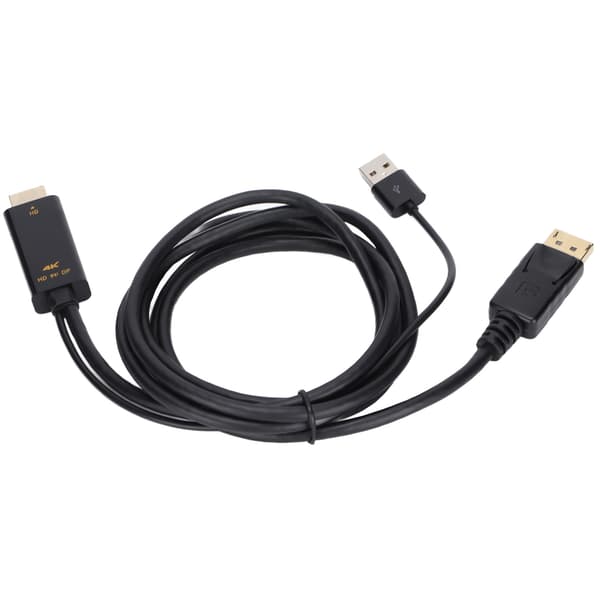 HD Multimedia Interface till Displayport-omvandlarkabel 4K hane till hona förlängningsadapterkabel för PS4 PC