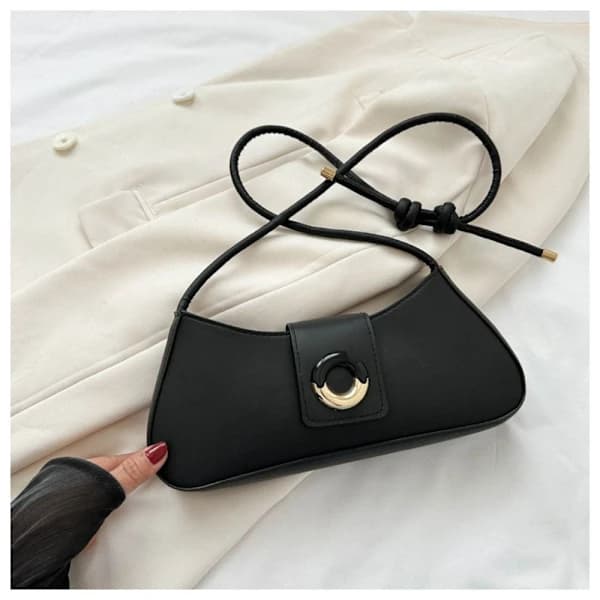 Shoulder Bag Underarm Bag BLACK black