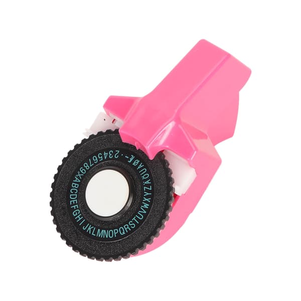 Embossing Label Maker Small Portable Ergonomic Design Manual Handheld Label Printer for Scrapbooking DIY