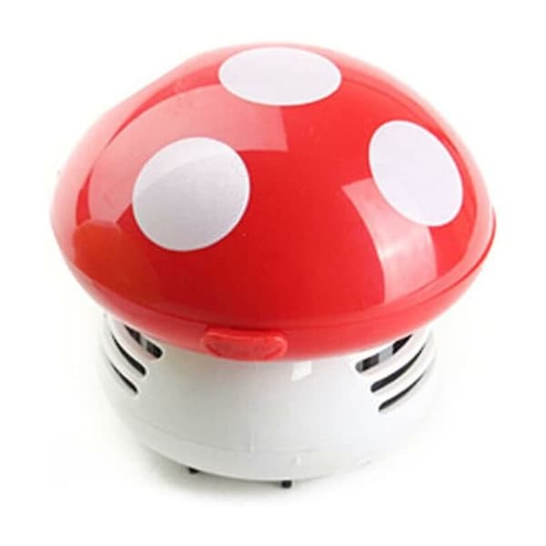 Cleaning Dust Mini Vacuum Cleaner for Table/Desk/Cushion/Car (Red)