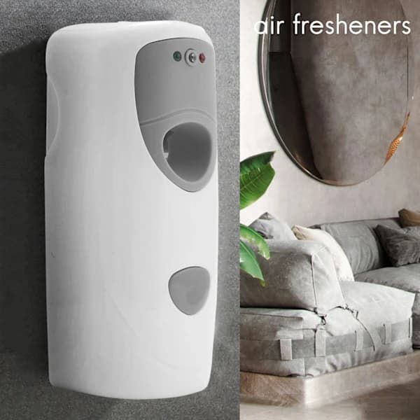 Automatisk Luftfräschare Dispenser Badrum Tidsinställd Luftfräschare Spray Väggmonterad, Automatisk Doft