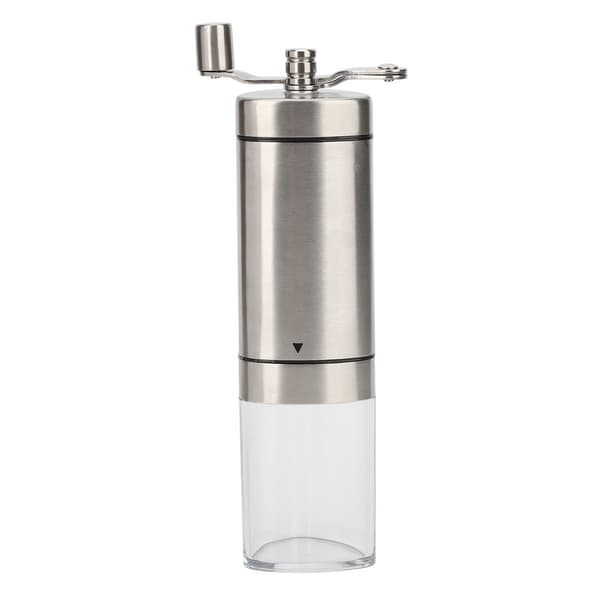 Manual Coffee Grinder 40g Stainless Steel ABS Ceramic Durable Coarse Medium Fine Easy Use Manual Bean Grinder