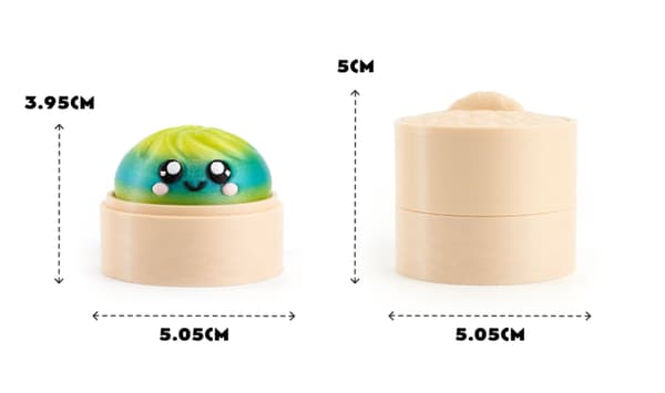 Sød Baozi Presse Legetøj Blød Klemme Fidget Børnefødselsdagsgave