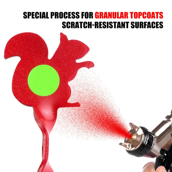 Automatic Rotating Airsoft/NBB BB Gun Target with 360° Spinning Motion - Red & Green Shooting Practice System, Durable Outdoor/Indoor [DB] Rabbit Target Rabbit Target