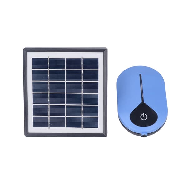 Solar Powered Oxygen Pump 3 Modes Large Volume Low Noise 6V 1.5W for Aquarium